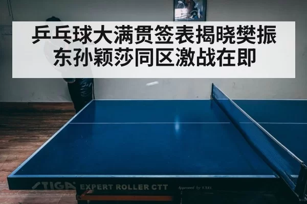 乒乓球大满贯签表揭晓樊振东孙颖莎同区激战在即